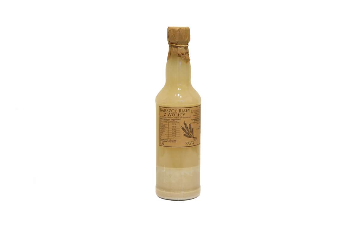 RAVIX B.Biały Szkło