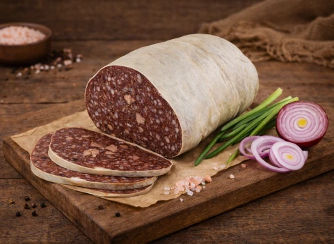 Kaszanka gruba na patelnię
