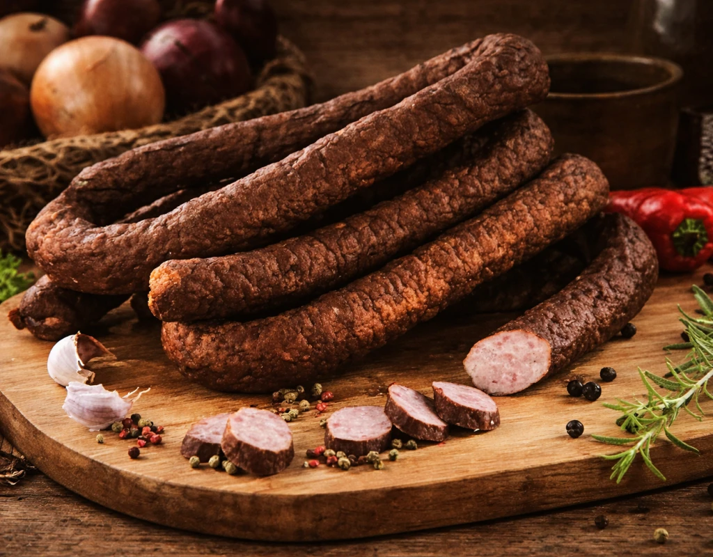 Kiełbasa sucha pieczona