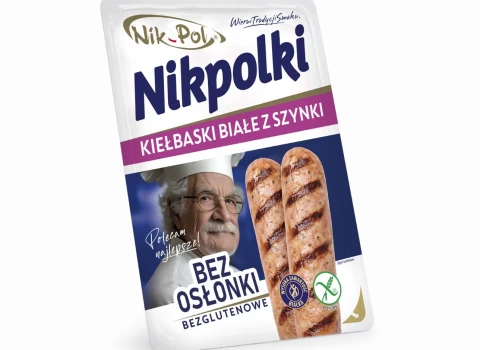 NIKPOLKI KIEŁBASKI BIAŁE Z SZYNKI 310g