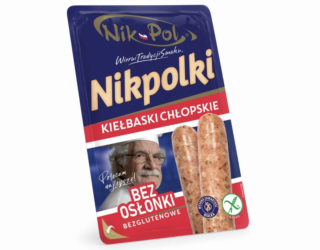NIKPOLKI KIEŁBASKI CHŁOPSKIE 330g