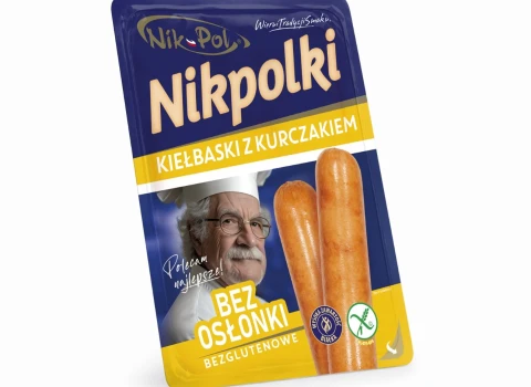 NIKPOLKI KIEŁBASKI Z KURCZAKIEM 290g
