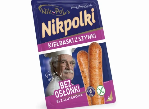 NIKPOLKI KIEŁBASKI Z SZYNKI 290g