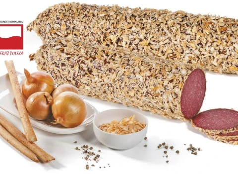 Salami z cebulą