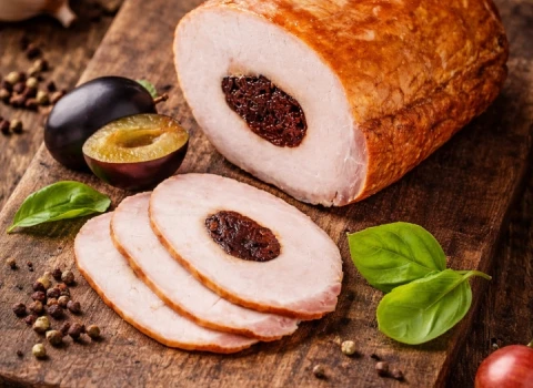 Schab ze śliwką