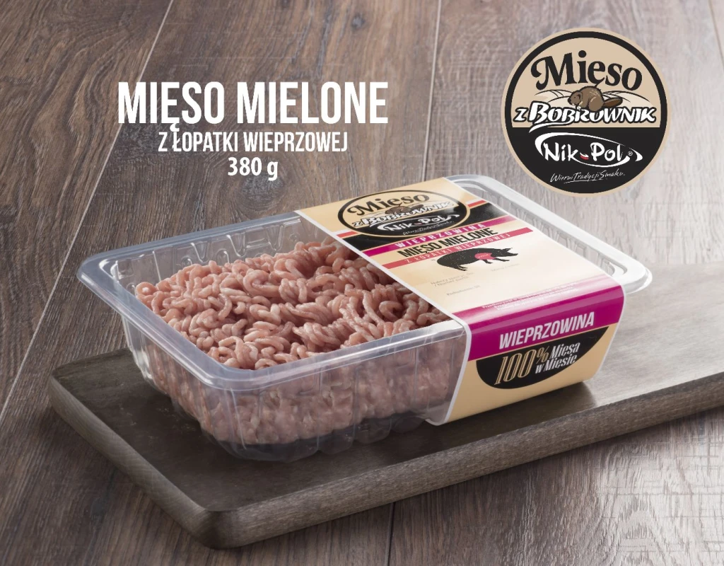Mięso mielone z łopatki 380g